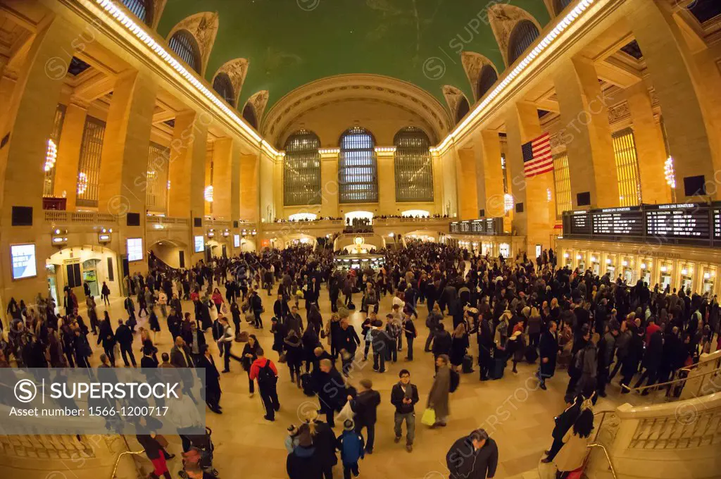 Travelers crowd Grand Central Terminal in New York, the beginning of the great exodus over the Thanksgiving weekend According to AAA, 43 6 million peo...