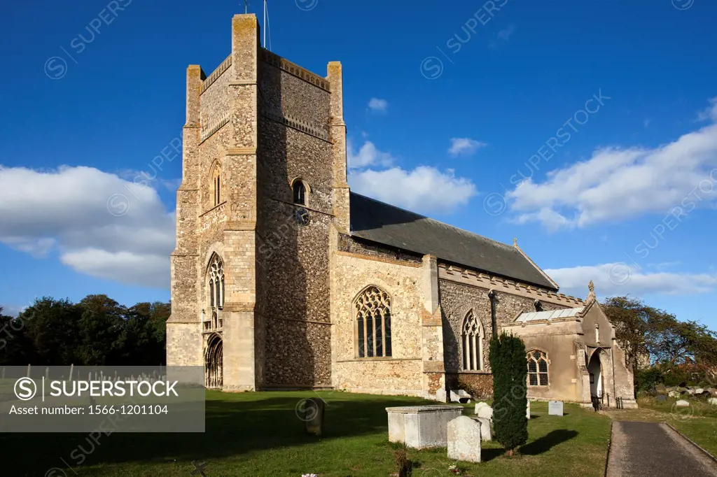 Parish Church of St Bartholomew at Orford Suffolk England