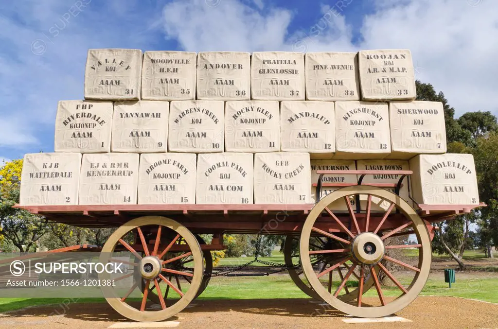 The Centenary of Federation Wool Wagon, Kojonup, Western Australia, Australia