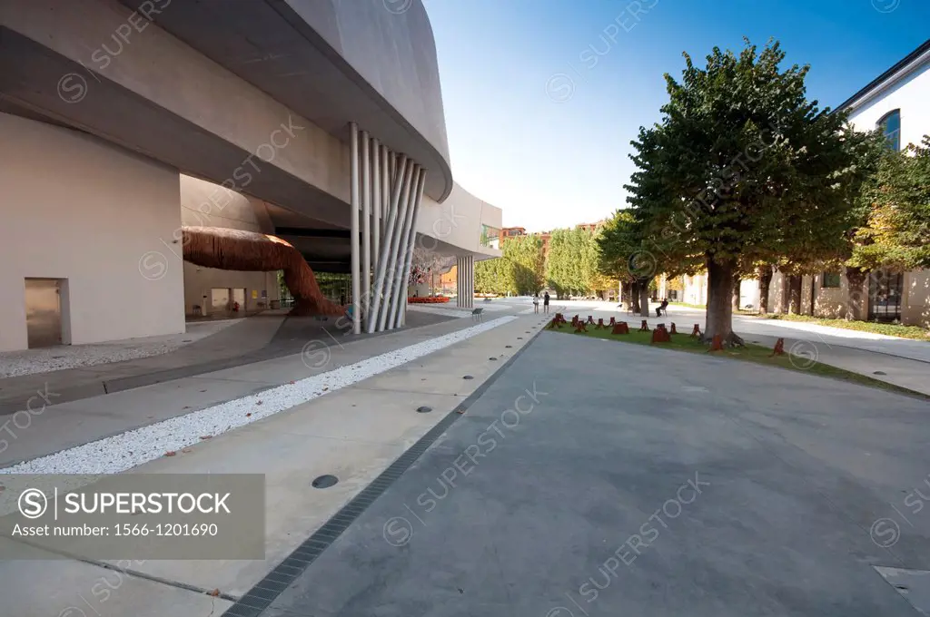 Italy, Lazio, Rome, Maxxi Museum designed by Zaha Hadid