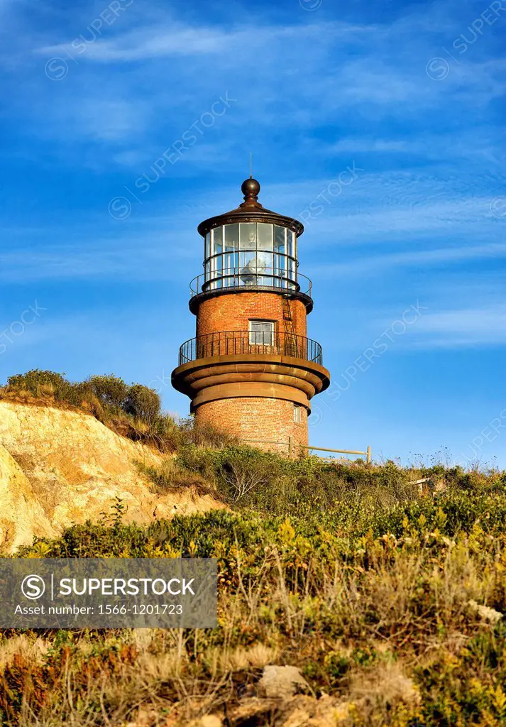 Gay Head Lighthouse, Aquinnah, Martha´s Vineyard, Massachusetts, USA