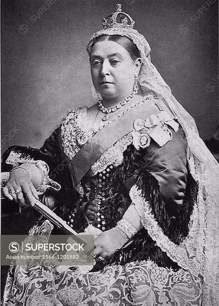 Queen Victoria British Monarch  From the archives of Press Portrait Service formerly Press Portrait Bureau