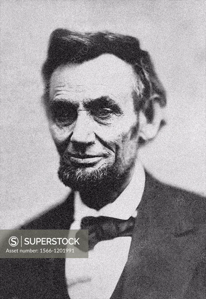 Abraham Lincoln 16th President of the United States 1809-1865  From the archives of Press ~Portrait Service formerly Press Portrait Bureau