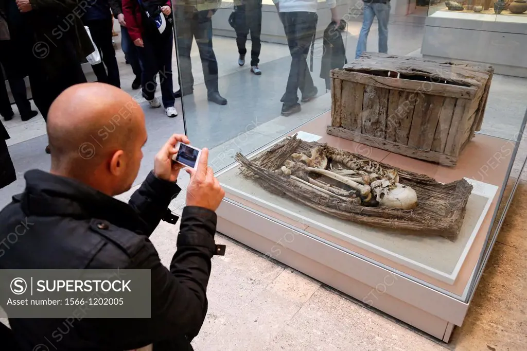 United Kingdom, city of London, British Museum, mummy