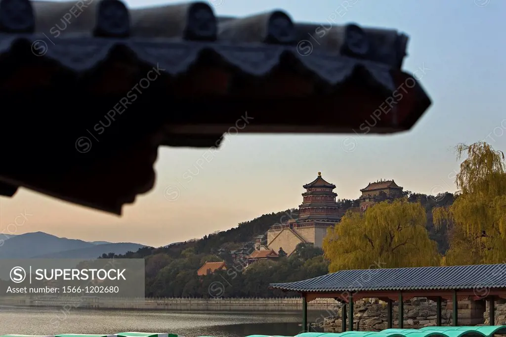 Summer Palace, in Kunming lake,Beijing, China