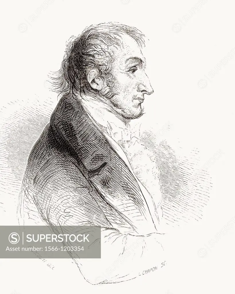 Joseph Mallord William Turner, 1775 -1851  English Romantic landscape artist, water-colourist and printmaker  From Histoire des Peintres, École Anglai...