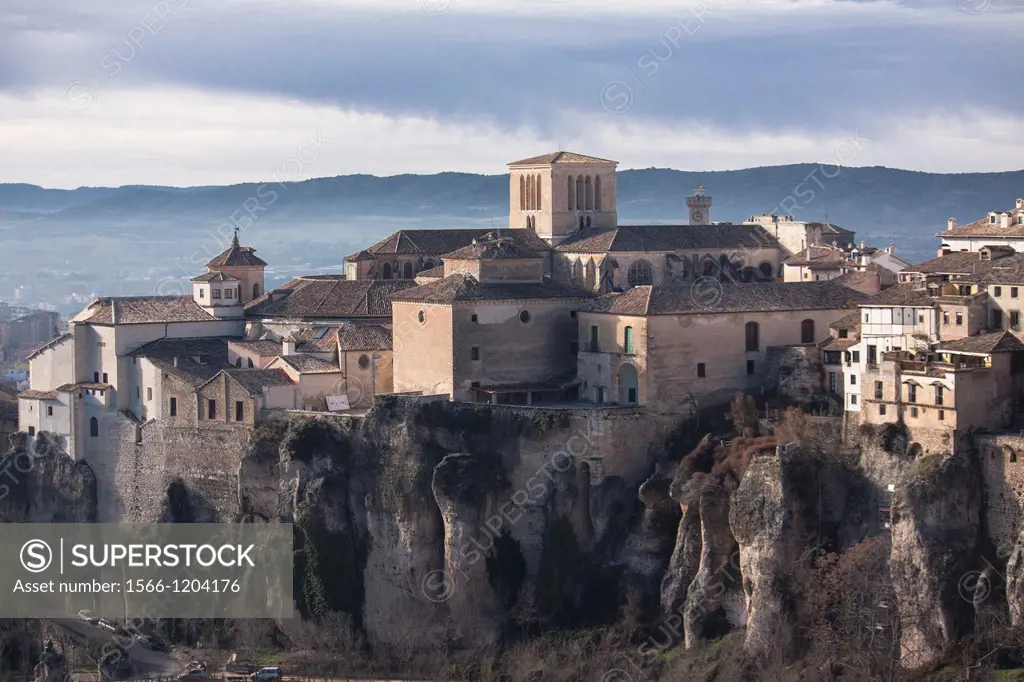 Cuenca skyline, Castile-La Mancha, Spain.