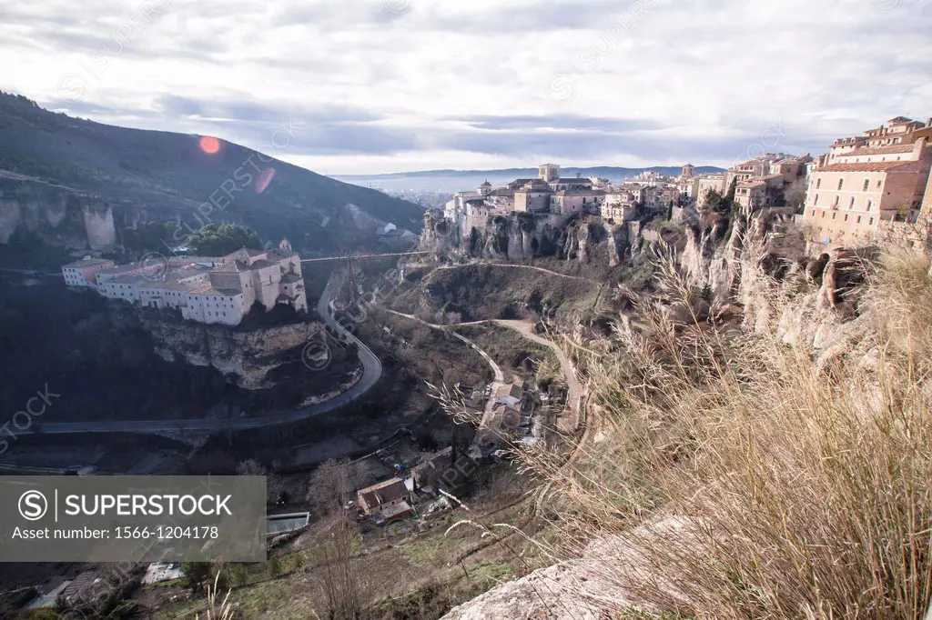 View of Cuenca, Castile-La Mancha, Spain.