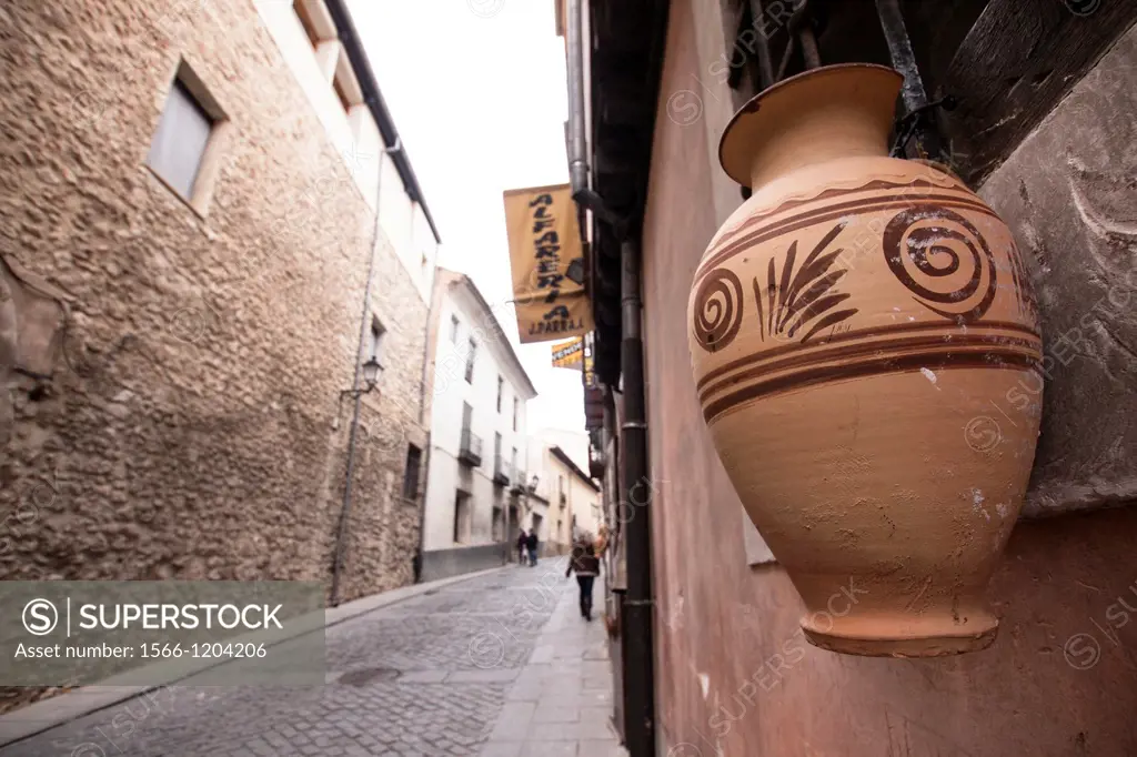 Pottery, Souvenir, Cuenca, Castile-La Mancha, Spain.