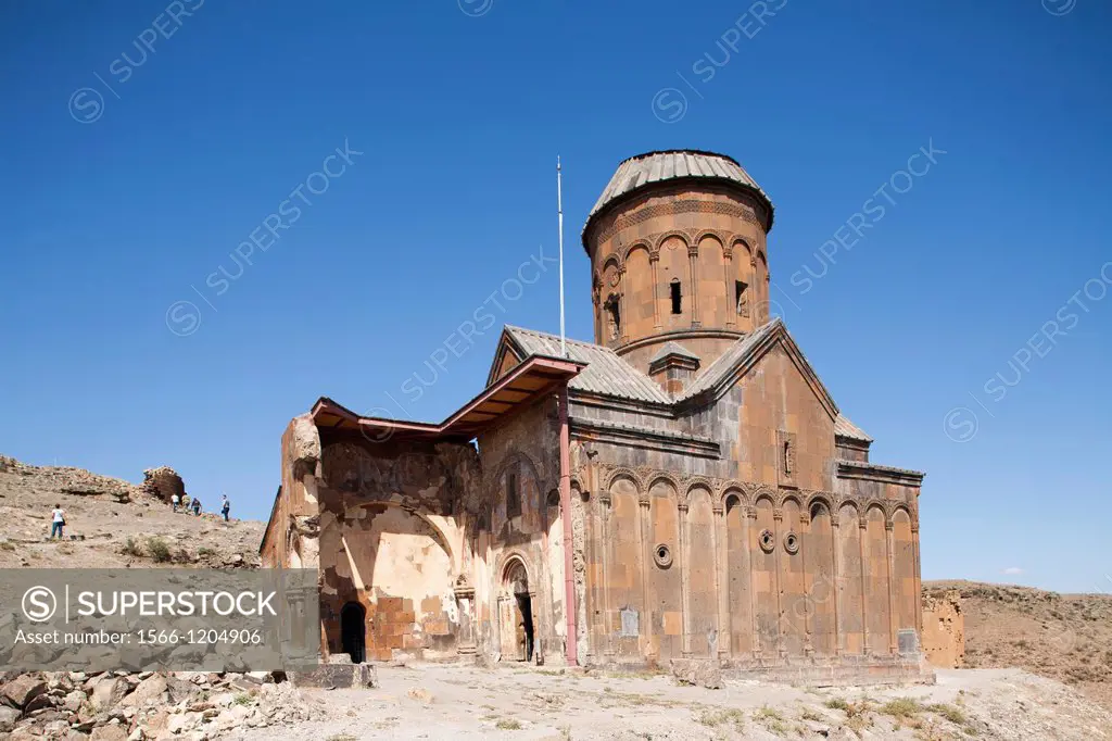 st gregory church or tigran honentz, ani ruins, kars area, north-eastern anatolia, turkey, asia