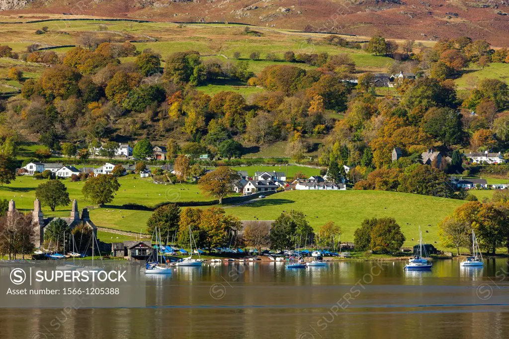 Coniston Water in the Lake District National Park, Cumbria, England, UK, Europe