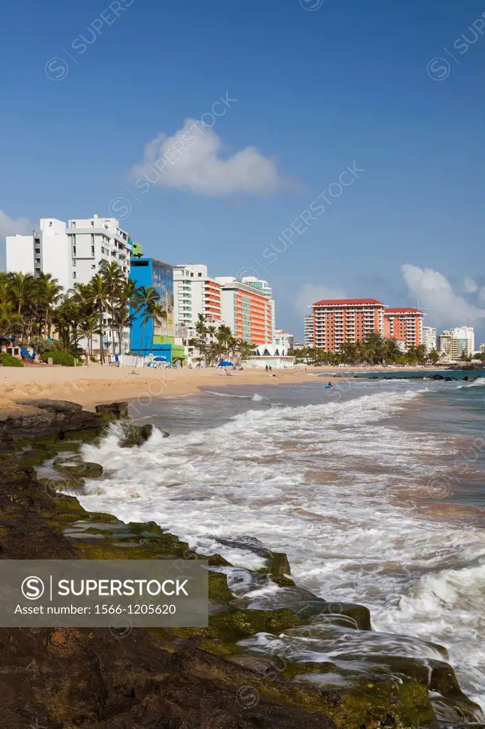 Hotels along Condado Beach, San Juan, Puerto Rico