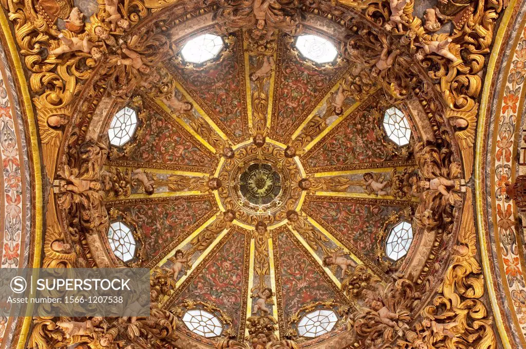Dome of the church Santo Domingo, Orihuela  Alicante province, Comunidad Valenciana, Spain
