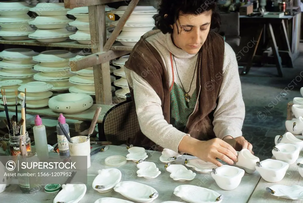 workshop Louis Sicard, pottery, Aubagne, Bouches-du-Rhone department, Provence-Alpes-Cote d´Azur region, France, Europe