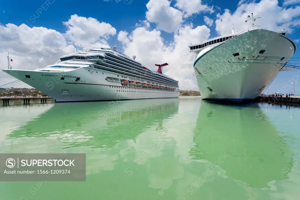 Antigua and Barbuda, Antigua, St  Johns, Heritage Quay, Cruiseship terminal