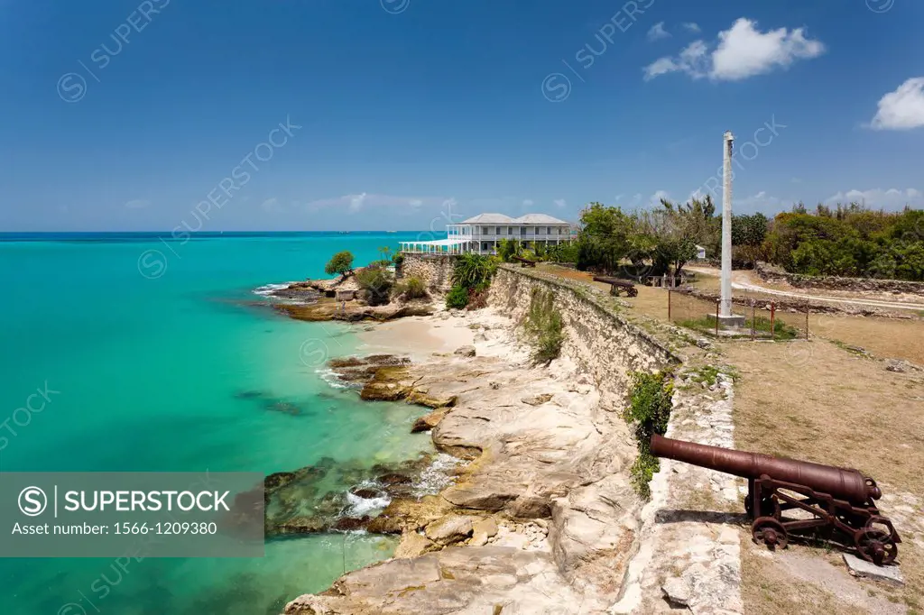 Antigua and Barbuda, Antigua, St  Johns, Fort James, old fort dating back to 1706