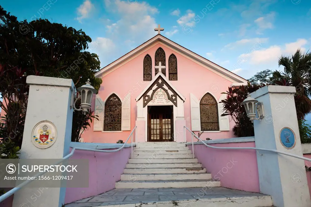 Bahamas, Eleuthera Island, Harbour Island, Dunmore Town, St, Johns Anglican Church