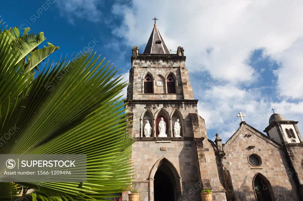 Dominica, Roseau, St  Patricks Catholic Cathedral, exterior