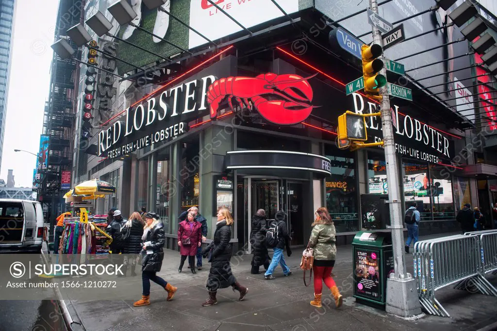 A Red Lobster restaurant in Times Square in New York Darden Restaurants, which owns Red Lobster, also runs the Olive Garden, Longhorn Steakhouses and ...