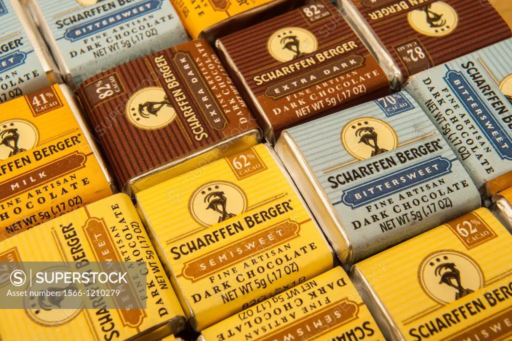 Hershey subsidiary Scharffen Berger promotes their chocolate products at a ´pop-up´ chocolate bar in the New York neighborhood of Chelsea Founded in 1...
