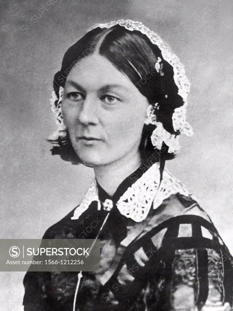 Florence Nightingale is famous for her nursing work during the Crimean War 1854 - 56  From the Archives of Press Portrait Service