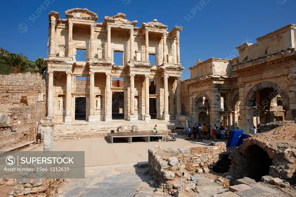 Celsus Library  Ephesus Archaeological Site, Izmir province, Turkey