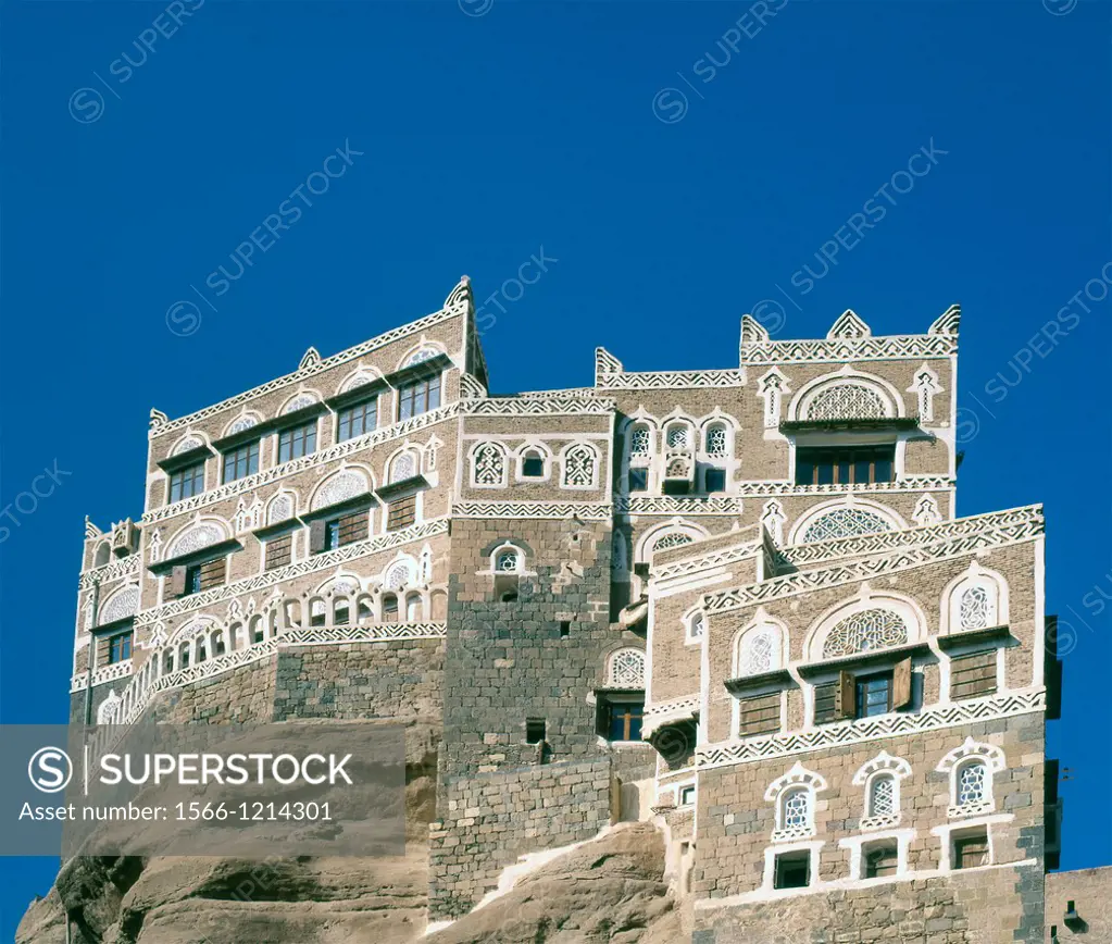 Yemen, Wadi Dhahr, Dar al-Hajar, Rock Palace,