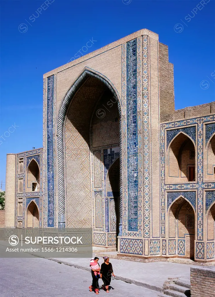 Uzbekistan, Bukhara, Ulug Beg Medressa,