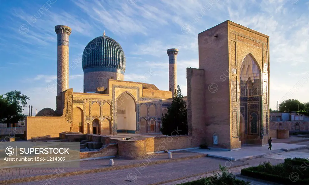 Uzbekistan, Samarkand, Gur Amir, Tamerlane´s Mausoleum,