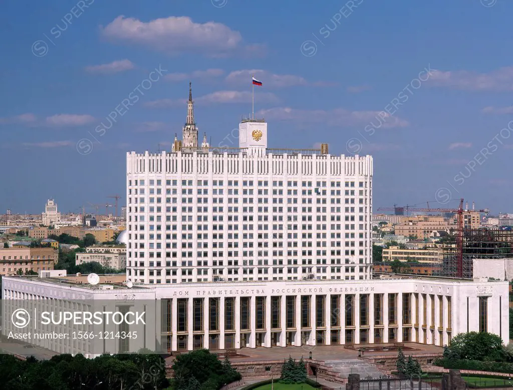 Russia, Moscow, White House, government building,