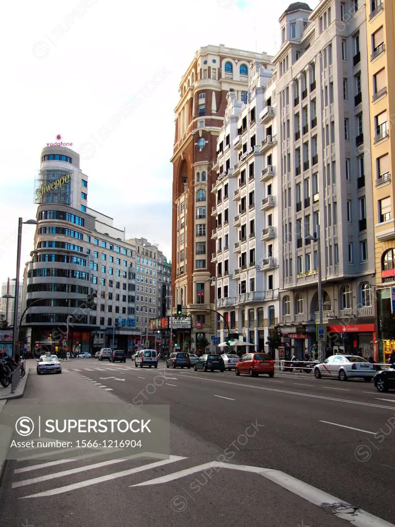 Callao Square, Madrid, Spain.