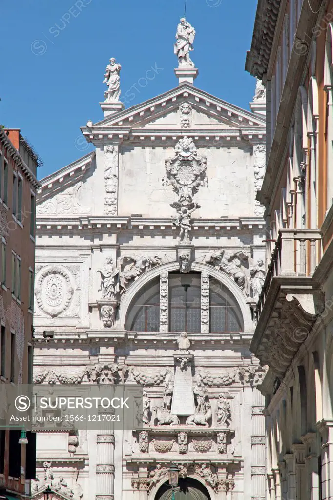 San Moises Church, Venice, Veneto, Venetia, Italy