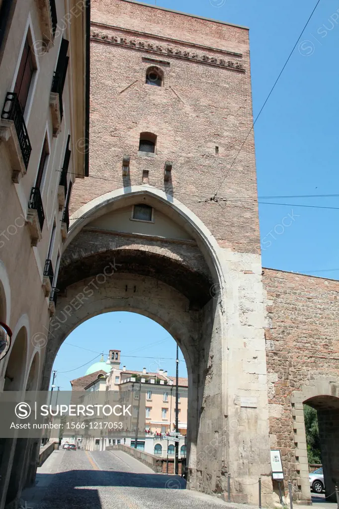 Arch walls, Ponte Molino, Padova, Veneto, Italy