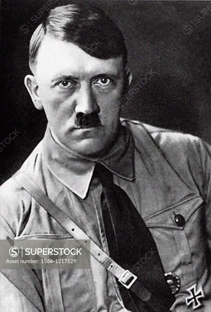 Adolf Hitler - wartime image of the German Leader -  Adolf Hitler was an Austrian-born German politician and the leader of the Nazi Party  From the ar...
