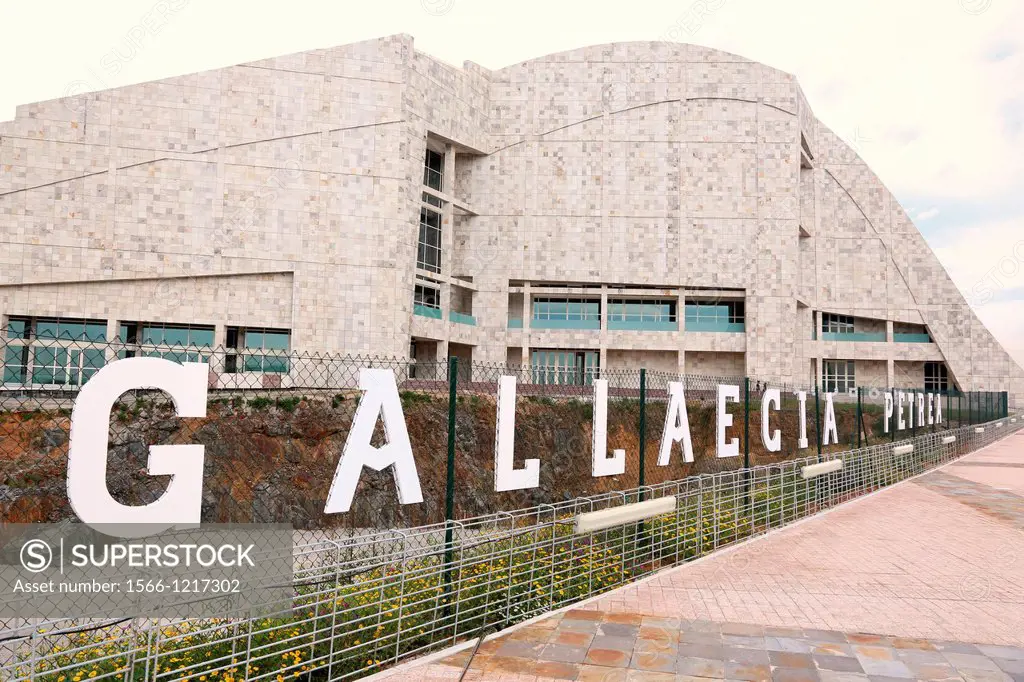 Gallaecia Petrea exhibition, Museum, Cidade da Cultura de Galicia, City of Culture of Galicia, designed by Peter Eisenman, Santiago de Compostela, A C...