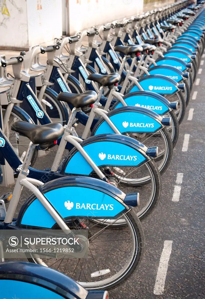Barclays Boris Bikes for Hire in South East London UK  Transport for London Scheme