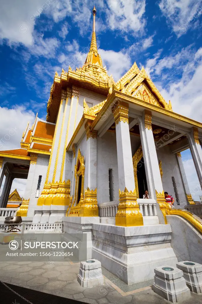 Temple of Wat Traimit Golden Buddha  Bangkok, Thailand