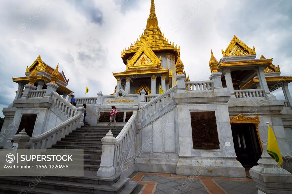 Temple of Wat Traimit Golden Buddha  Bangkok, Thailand