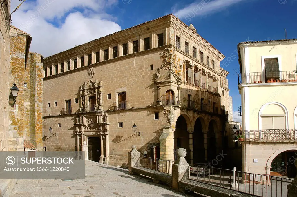 San Carlos palace -16th century, Trujillo, Caceres-province, Spain