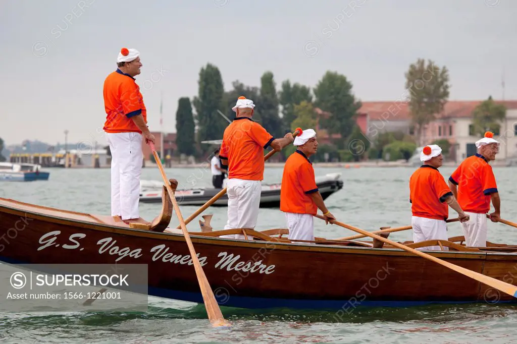 Regata Storica di Venezia, the most important traditional event in Venice, Italy, Europe