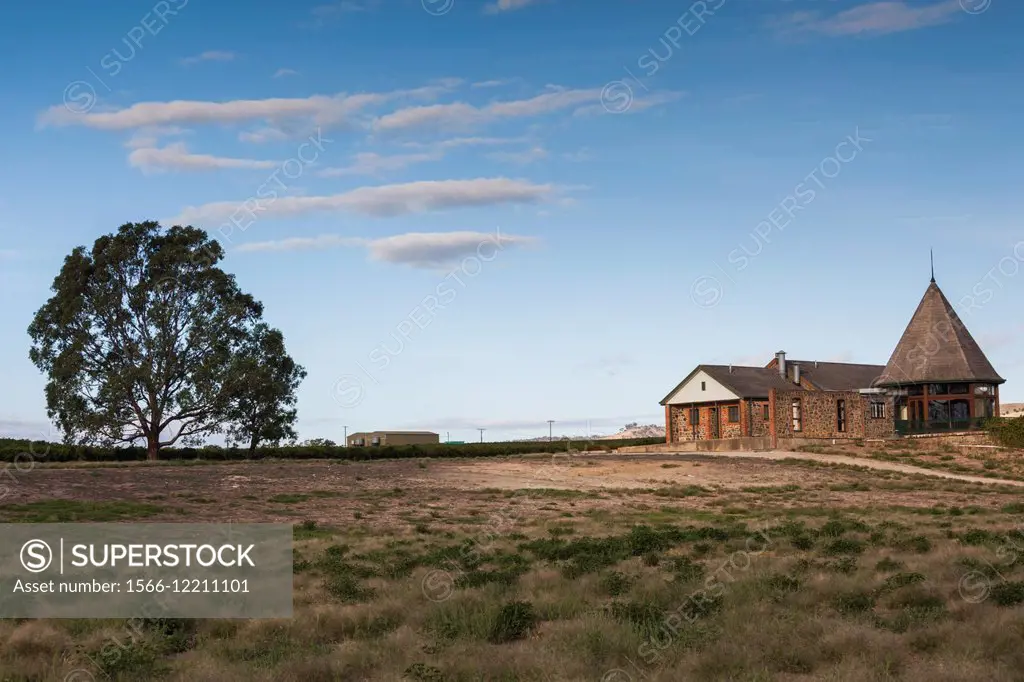 Australia, South Australia, Barossa Valley, Rowland Flat, Jacob´s Creek Winery, old winery buildings.