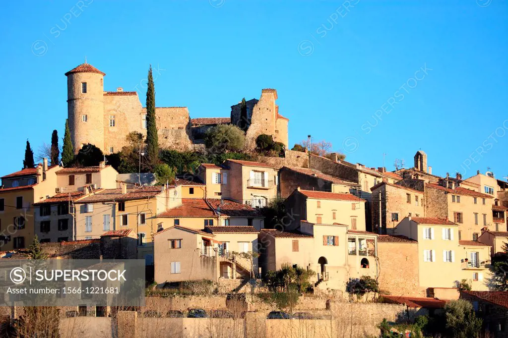 Medieval village of Callian, Var, 83, Provence, PACA, France.