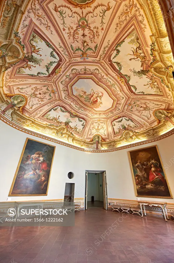State Room of the Kings of Naples Royal Palace of Caserta, Italy  A UNESCO World Heritage Site