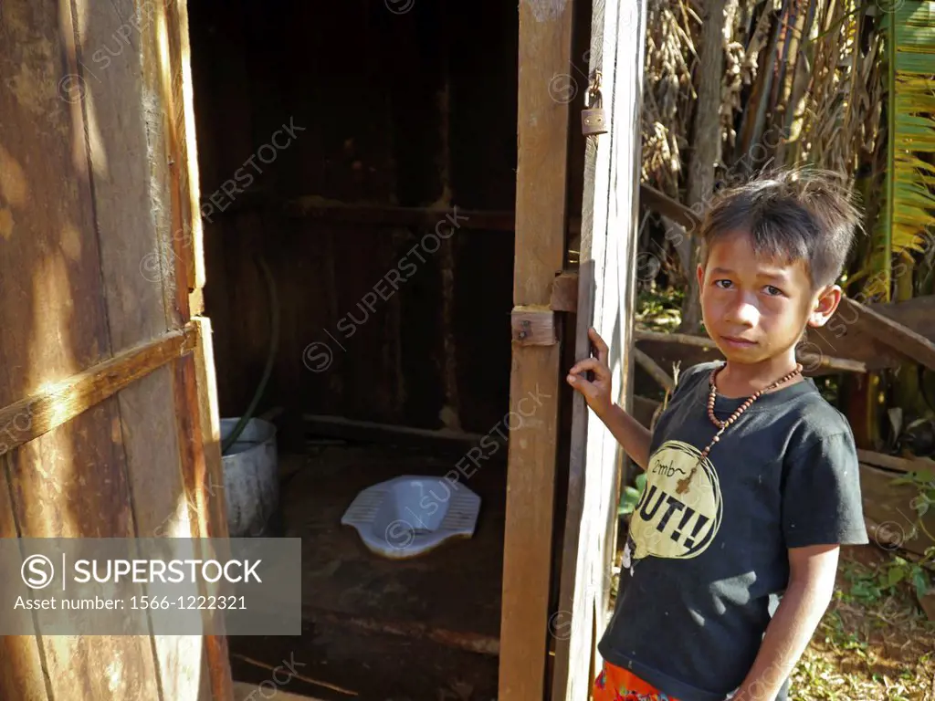 CAMBODIA photography by Sean Sprague  Projects of Caritas Cambodia, funded by SCIAF   Lameis village, Bousra commune, Pichrda district   9-year-old Ve...