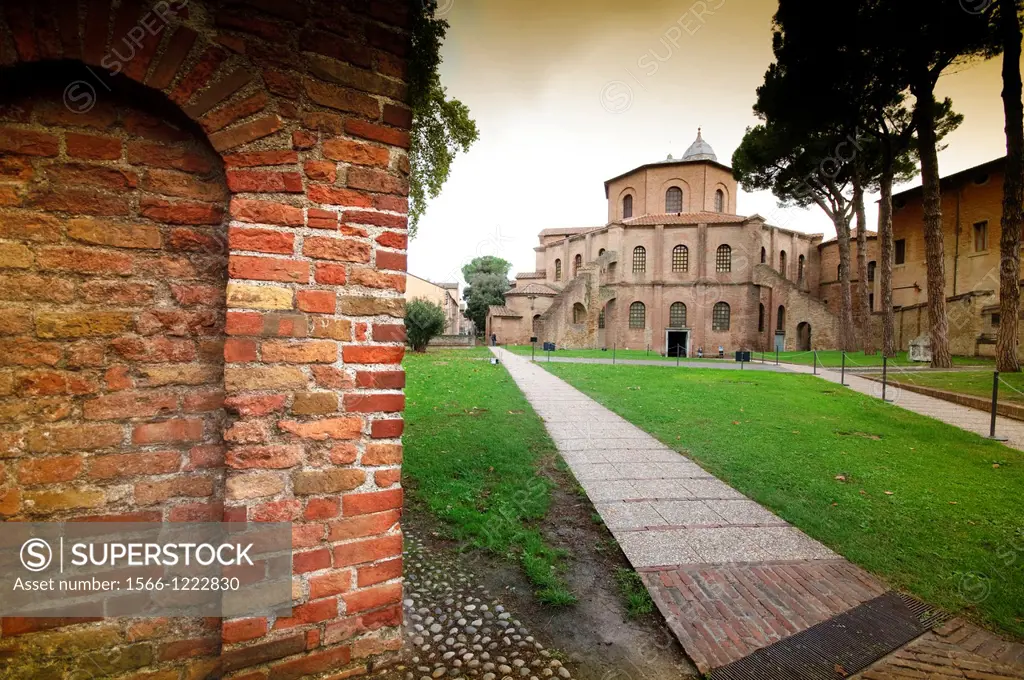 Italy, Emilia Romagna, Ravenna, San Vitale Basilica