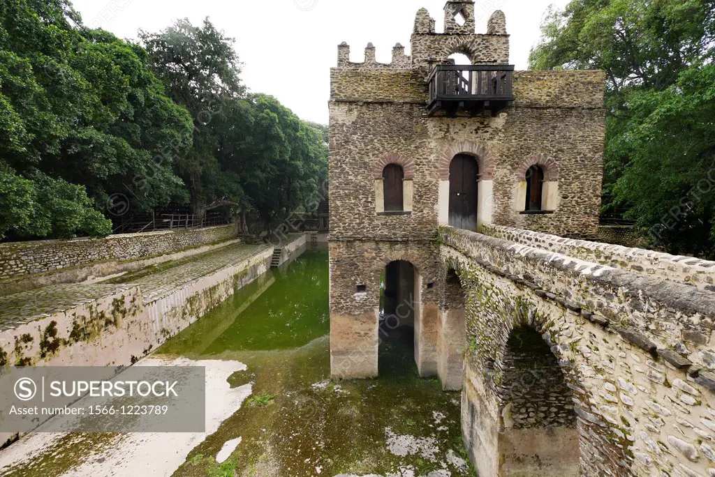 ETHIOPIA. Fasilada´s Bath. Bathing complex attributed to King Fasilidas,. Gonder