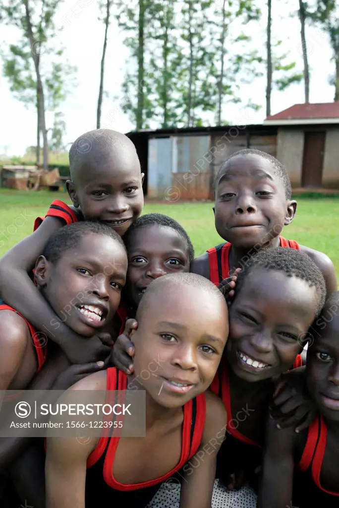 Kenya. Don Bosco´s Home for Children. Turkana boys.