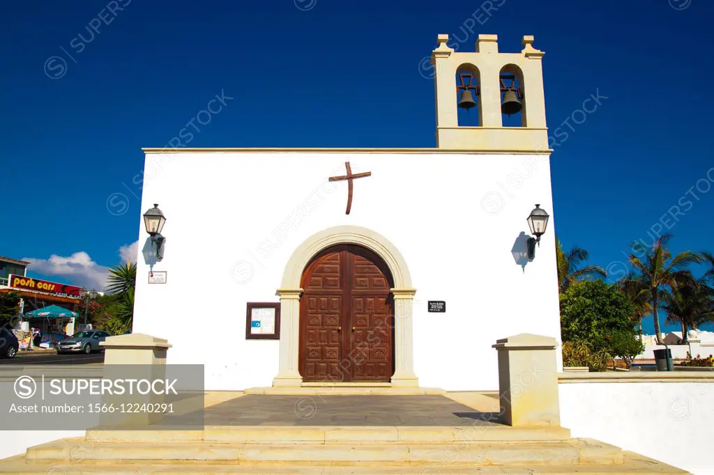 church in Playa Blanca municipality. Lanzarote island