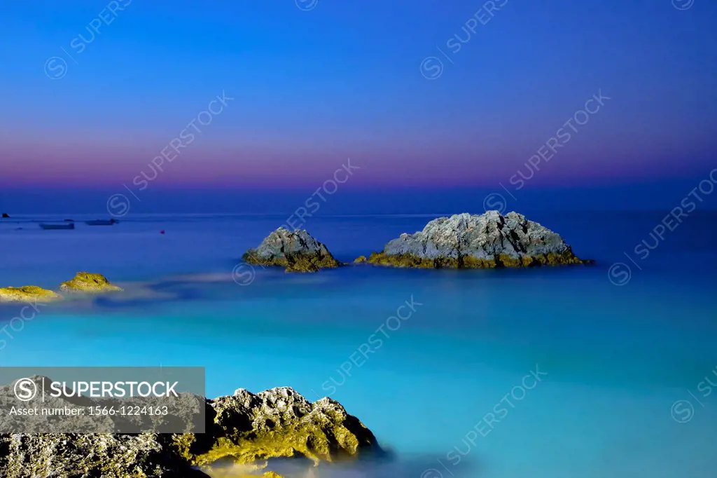 Greece, Ionian, Lefkada:Agios Nikita beach