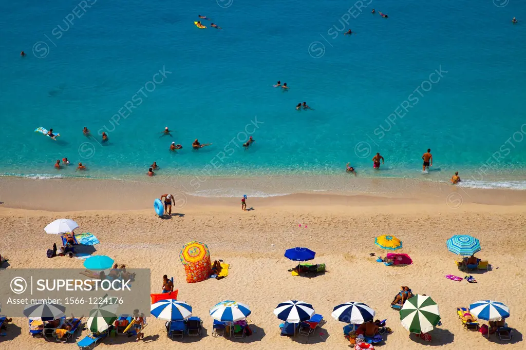 Greece, Ionian, Lefkada, Egremni beach